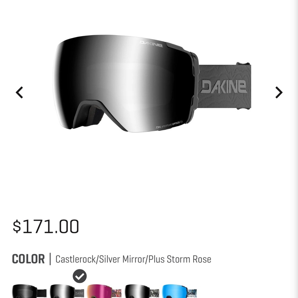 Dakine DOMAIN SNOW GOGGLE PLUS - CASTLEROCK/SILVER MIRROR/PLUS STORM ROSE